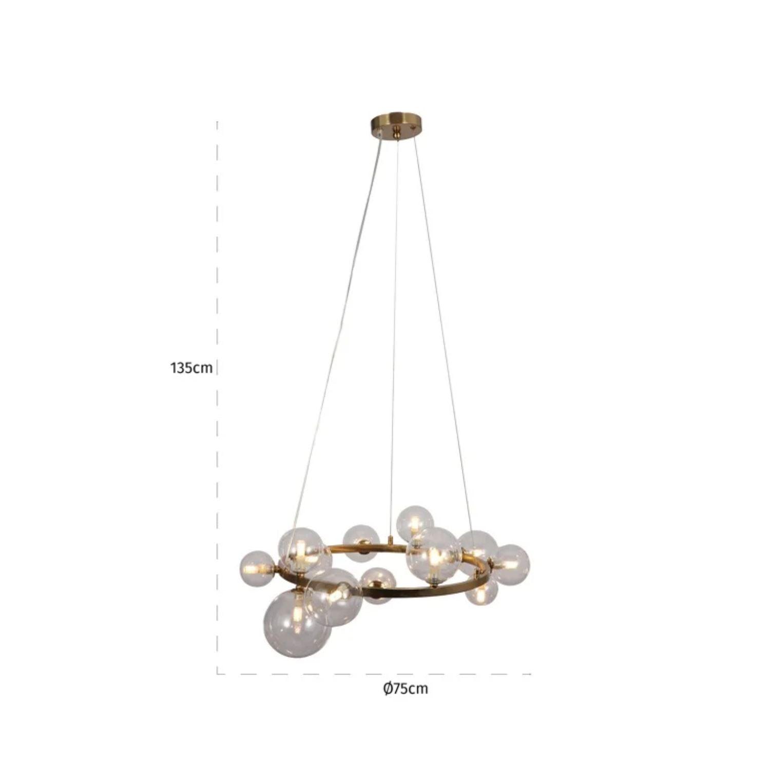 Richmond Interiors Yosie Hanging Lamp HL - 0148 - Fellini Home Ltd