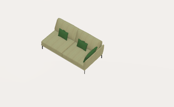 Fama Korinto Fabric Sofa