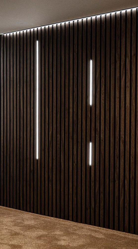 Smoked Oak Panelling Narrow - Fellini Home Ltd