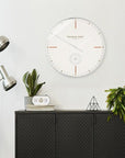 Thomas Kent Architect Wall Clock Sterling - Fellini Home Ltd