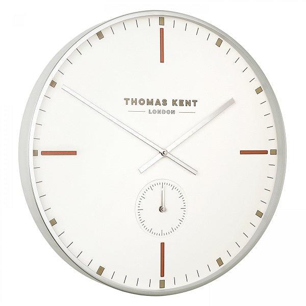 Thomas Kent Architect Wall Clock Sterling - Fellini Home Ltd