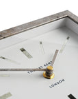Art Marketing 8"Smithfield Mantel Clock Pewter