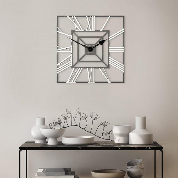 Thomas Kent Star Square Wall Clock - Fellini Home Ltd