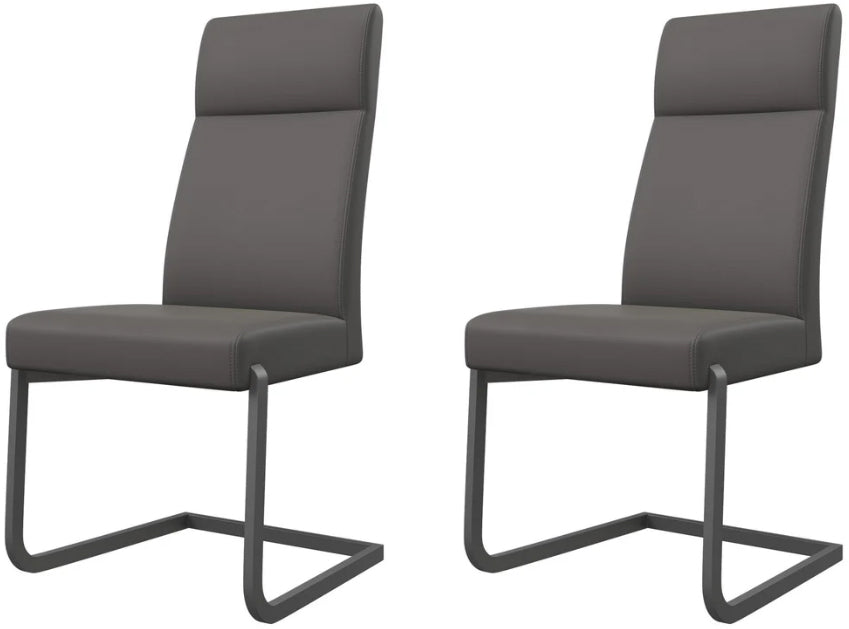 Torelli Dante Dining Chair Dark Grey Frame - Fellini Home Ltd