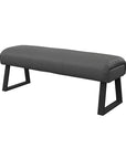 Torelli Leather Backless Bench - Fellini Home Ltd