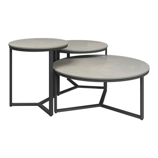 Torelli Roma Ceramic Coffee Table - Fellini Home Ltd