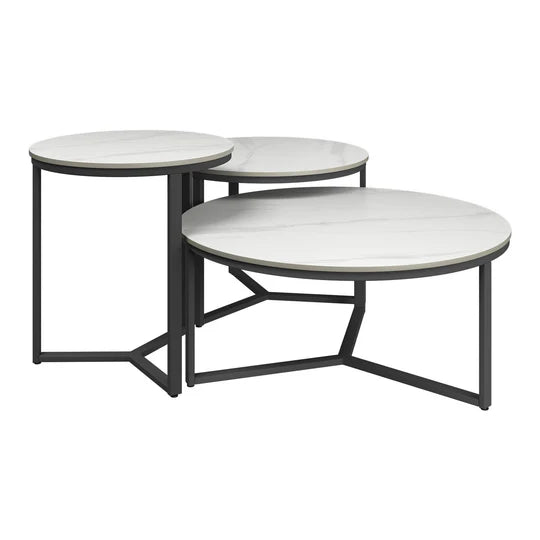 Torelli Roma Ceramic Coffee Table - Fellini Home Ltd