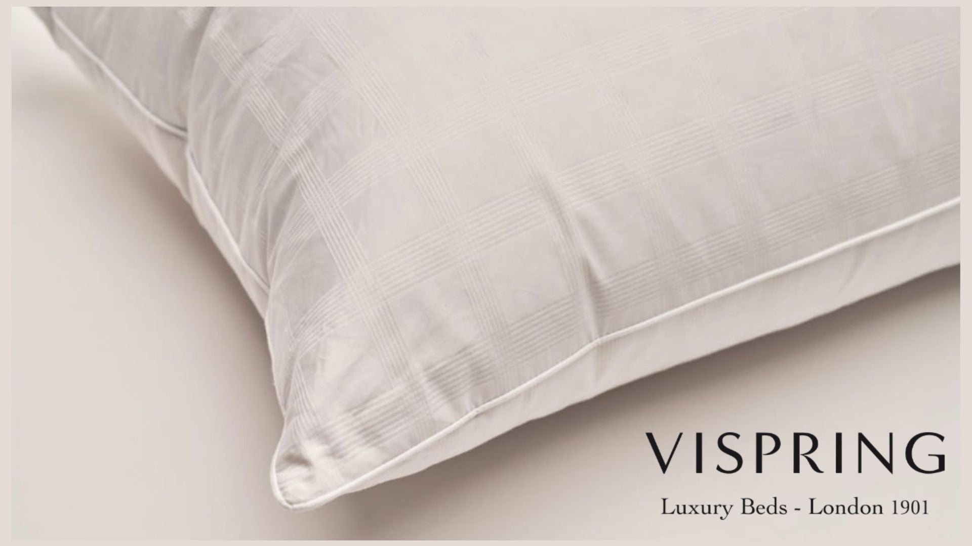 VISPRING English Duck Down & Feather Pillows - Fellini Home Ltd